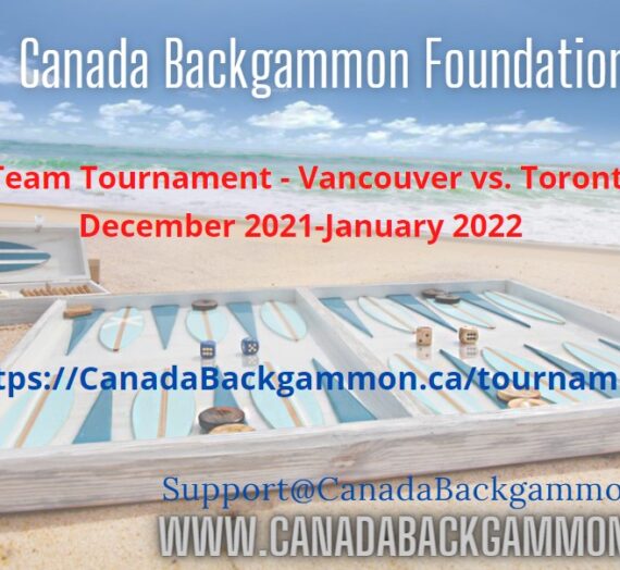 Team Tournament December 2021- Vancouver vs. Toronto